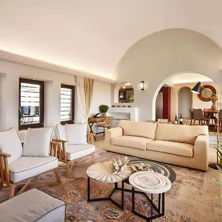 Luxury In Santorini Villa